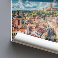 Vilnius Poster - Lithuania Wall Art