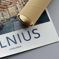 Vilnius Poster - Lithuania Wall Art