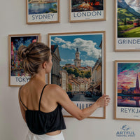 Vilnius Poster - Lithuania Wall Art