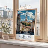 Vilnius Poster - Lithuania Wall Art