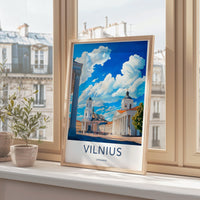 Vilnius Poster - Lithuania Wall Art