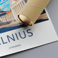 Vilnius Poster - Lithuania Wall Art