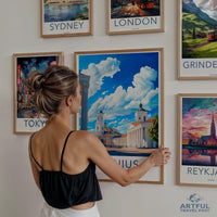 Vilnius Poster - Lithuania Wall Art