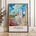 Vilnius Poster - Lithuania Wall Art