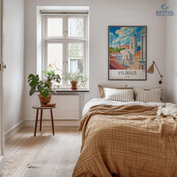 Vilnius Poster - Lithuania Wall Art