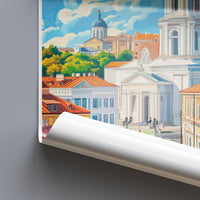 Vilnius Poster - Lithuania Wall Art
