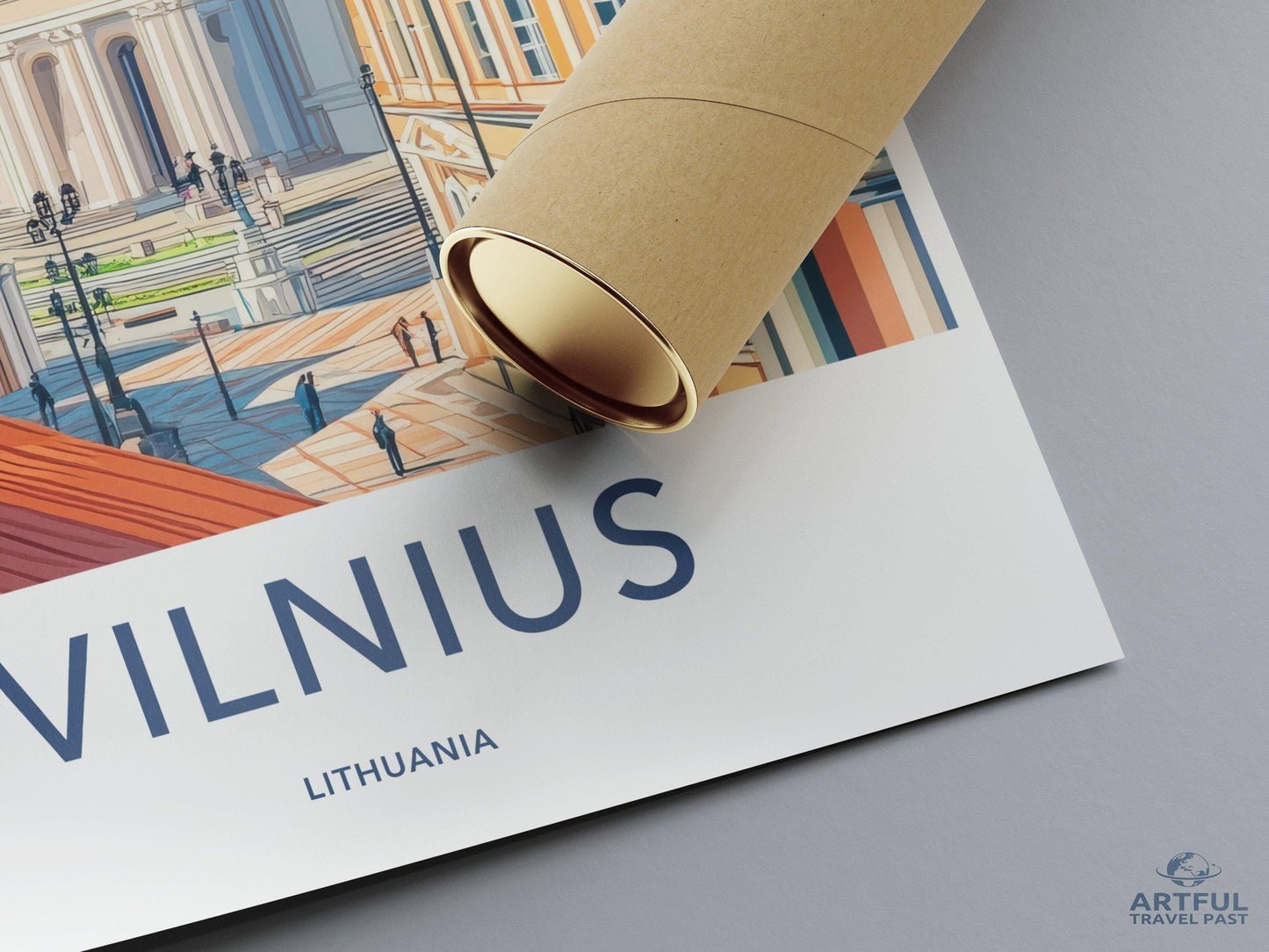 Vilnius Poster - Lithuania Wall Art
