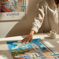 Vilnius Poster - Lithuania Wall Art