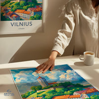 Vilnius Poster - Lithuania Wall Art