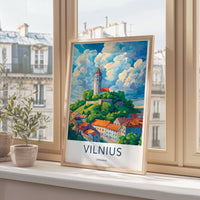 Vilnius Poster - Lithuania Wall Art