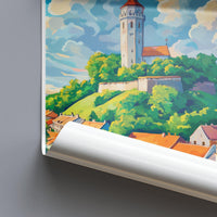 Vilnius Poster - Lithuania Wall Art