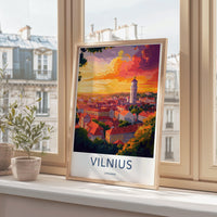 Vilnius Poster - Lithuania Wall Art