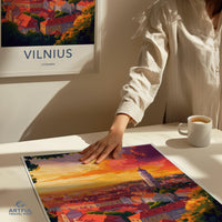 Vilnius Poster - Lithuania Wall Art