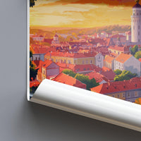 Vilnius Poster - Lithuania Wall Art