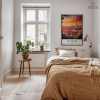 Vilnius Poster - Lithuania Wall Art