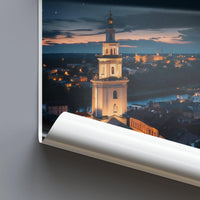 Vilnius Poster | Lithuania Wall Art | Europe Decor