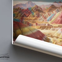 Vinicunca Poster - Peru Wall Art