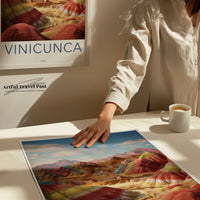 Vinicunca Poster - Peru Wall Art