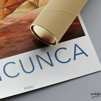 Vinicunca Poster | Peru Wall Art | South America Decor