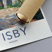 Visby Poster | Sweden Wall Art | Scandinavia Decor