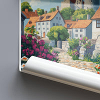 Visby Poster | Sweden Wall Art | Scandinavia Decor