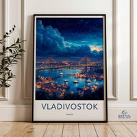 Vladivostok Poster - Russia Wall Art