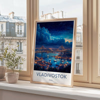 Vladivostok Poster - Russia Wall Art
