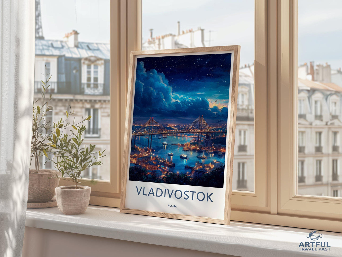 Vladivostok Poster - Russia Wall Art