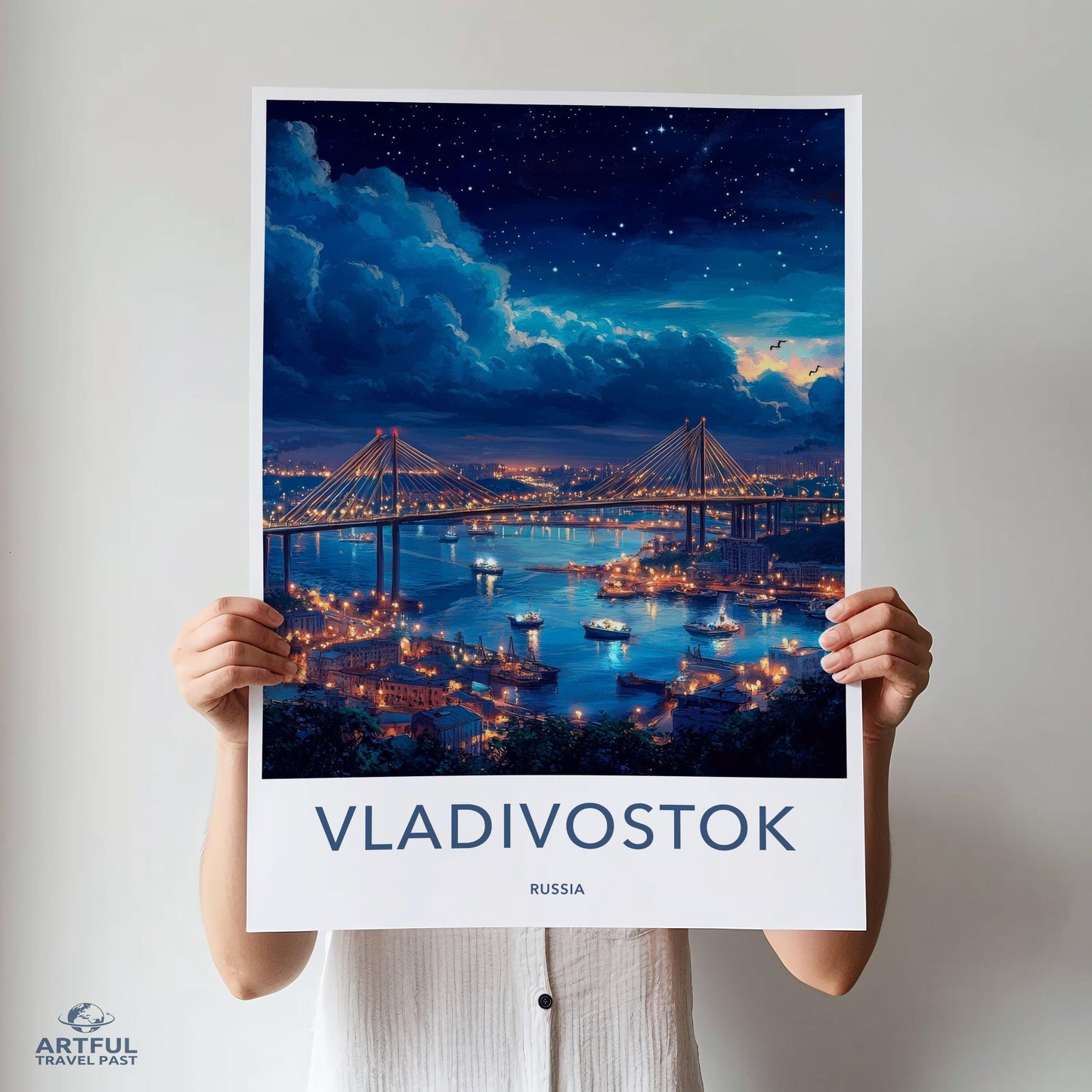 Vladivostok Poster - Russia Wall Art