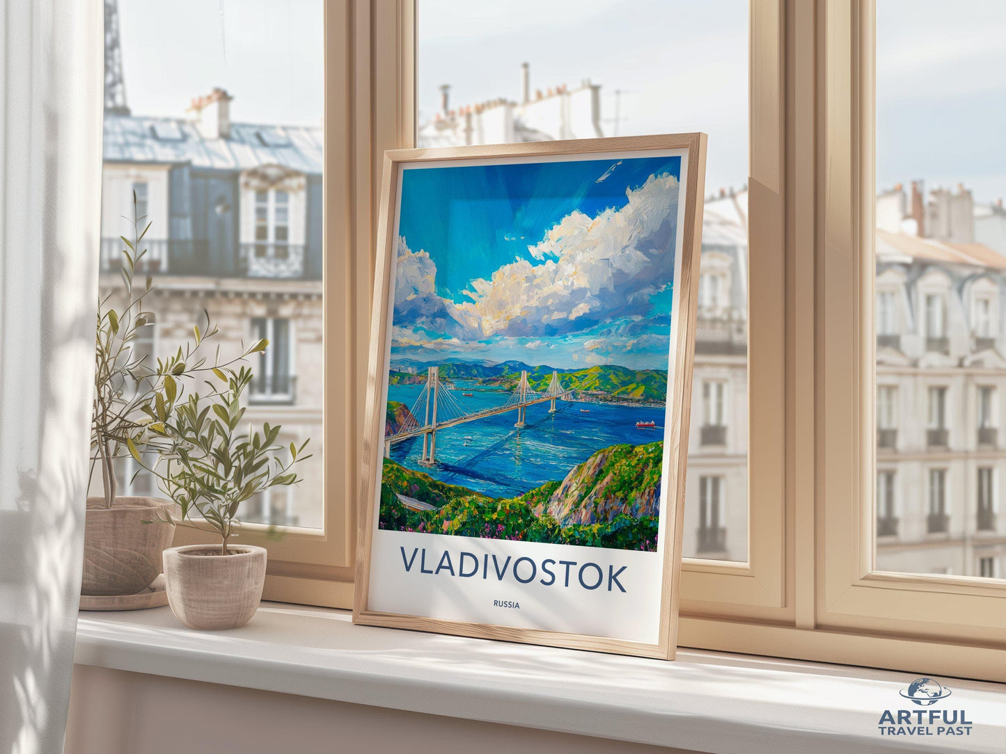 Vladivostok Poster - Russia Wall Art