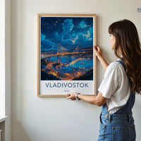 Vladivostok Poster - Russia Wall Art