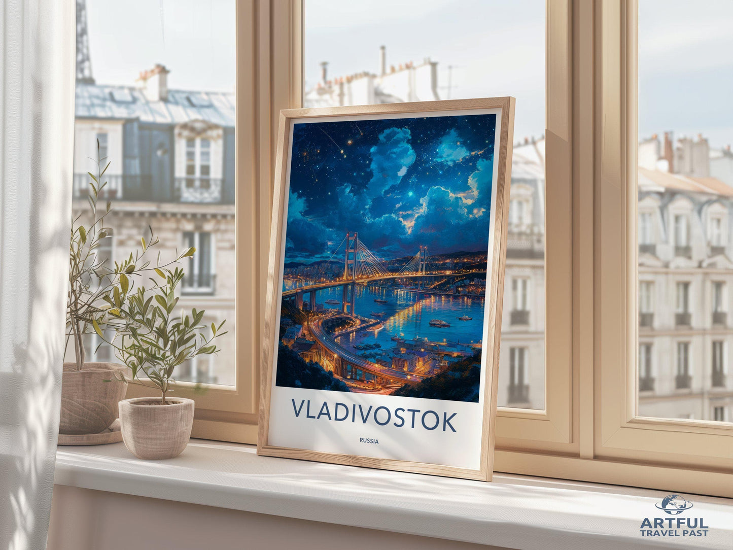 Vladivostok Poster - Russia Wall Art