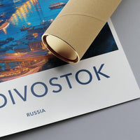 Vladivostok Poster - Russia Wall Art