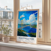 Vladivostok Poster - Russia Wall Art