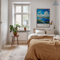 Vladivostok Poster - Russia Wall Art