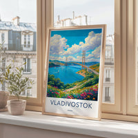 Vladivostok Poster - Russia Wall Art