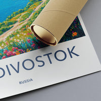Vladivostok Poster - Russia Wall Art
