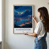 Vladivostok Poster - Russia Wall Art