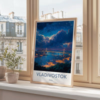 Vladivostok Poster - Russia Wall Art
