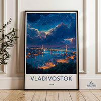 Vladivostok Poster - Russia Wall Art