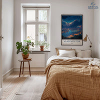 Vladivostok Poster - Russia Wall Art