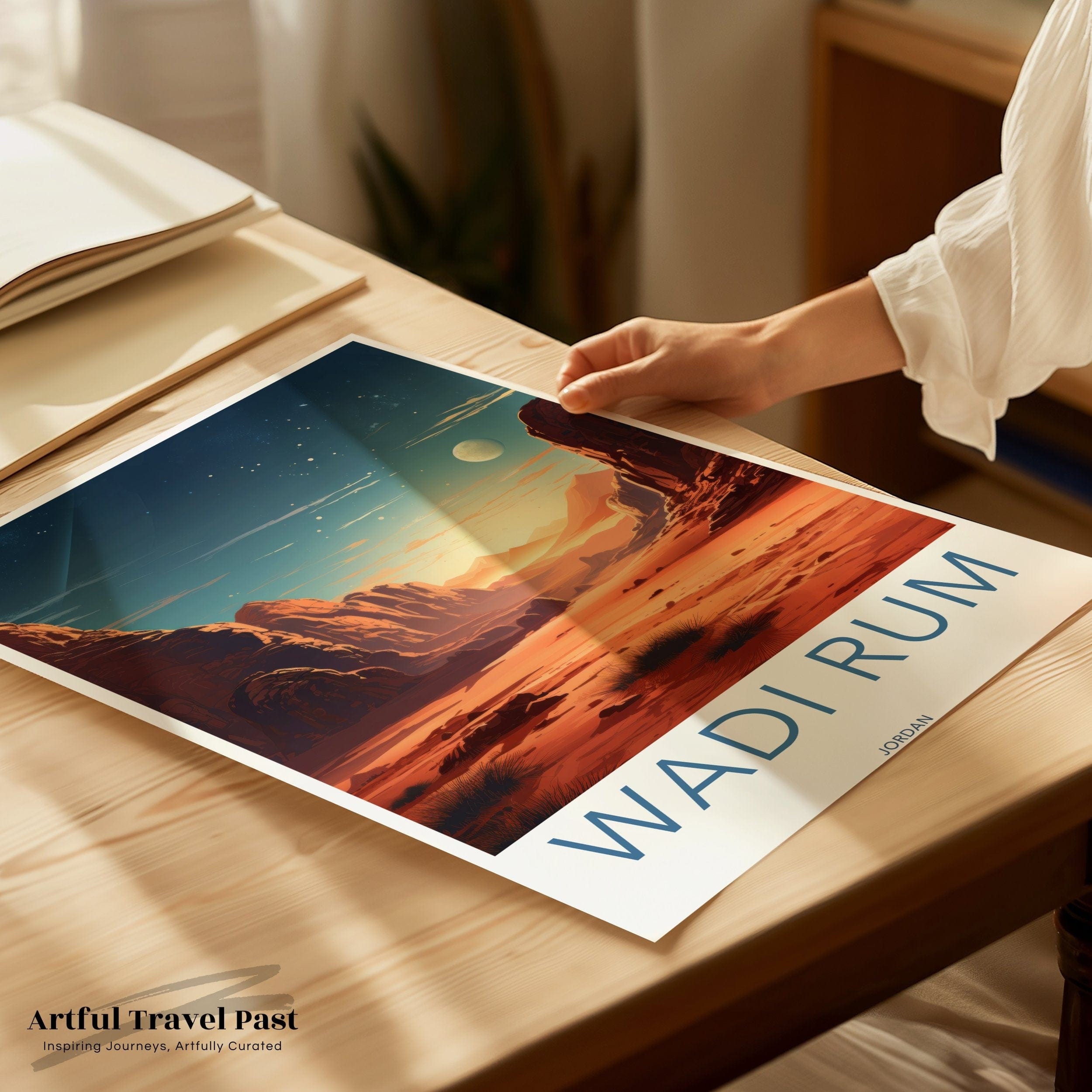 Wadi Rum Poster | Jordan Wall Art