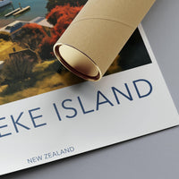 Waiheke Island Poster - Auckland Wall Art