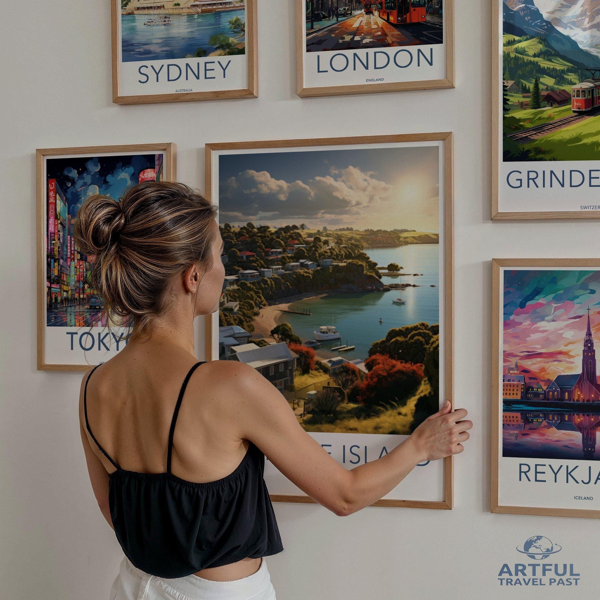 Waiheke Island Poster - Auckland Wall Art
