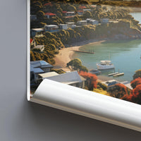 Waiheke Island Poster - Auckland Wall Art