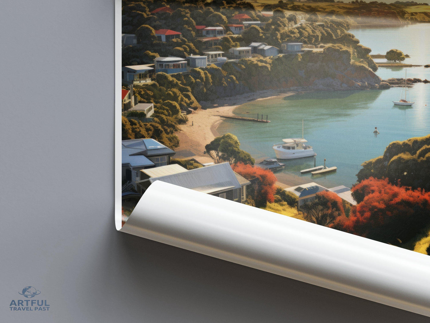 Waiheke Island Poster - Auckland Wall Art
