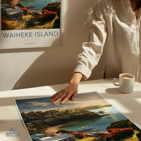 Waiheke Island Poster - Auckland Wall Art