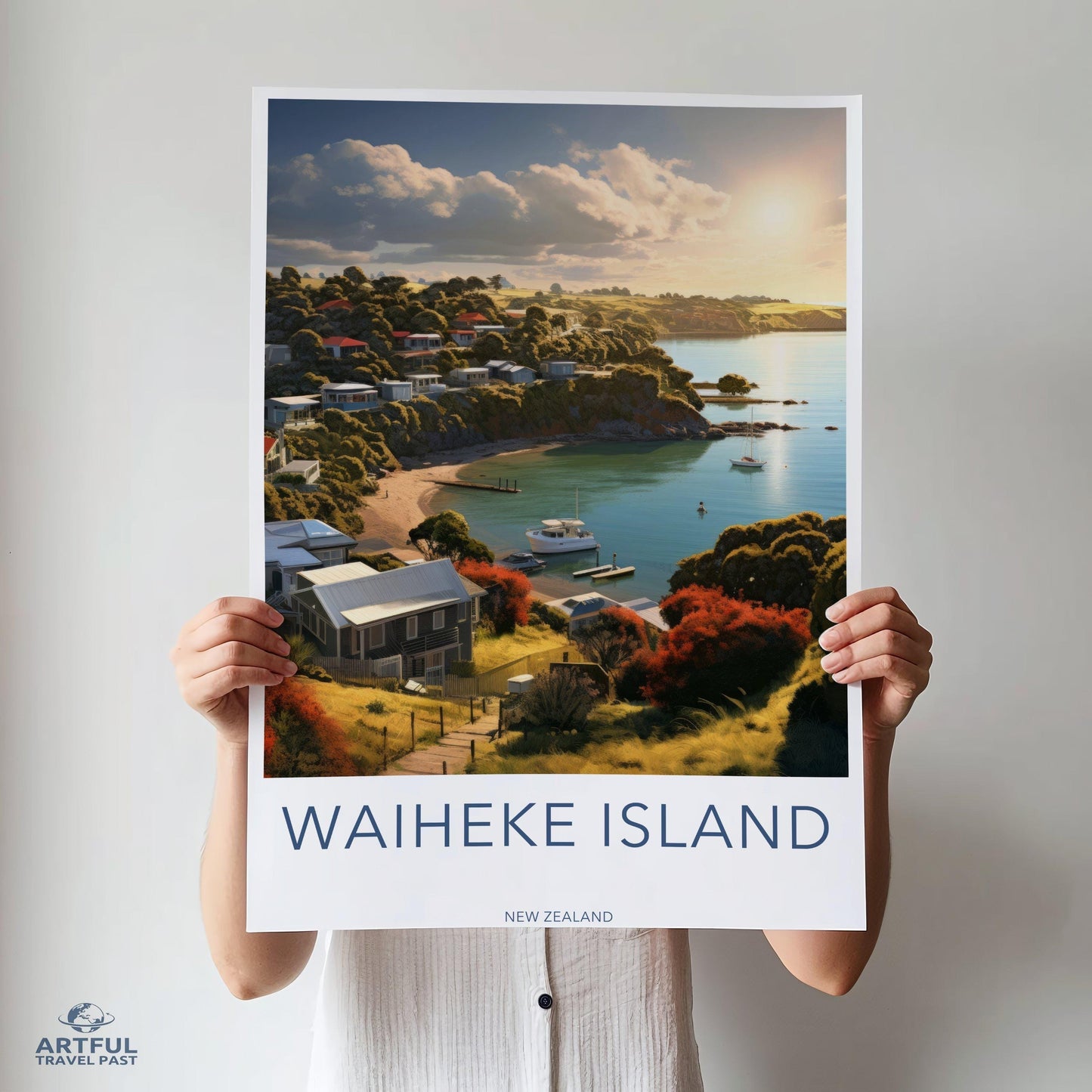 Waiheke Island Poster - Auckland Wall Art