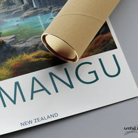 Waimangu Poster - New Zealand Wall Art