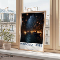 Waitomo Poster - New Zealand Wall Art